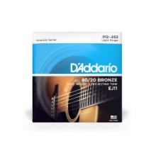 Daddario 다다리오 통기타/어쿠스틱 기타 줄 세트 EJ11